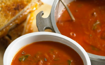 Tomato Potato Florentine Soup
