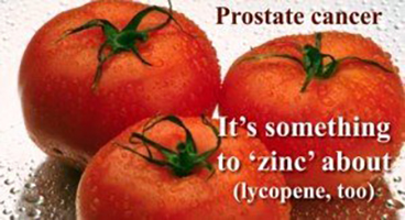 Eat Well to Be Well: Why zinc and lycopene may help prevent prostate cancer