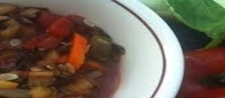 French Wild Rice Vegetable Soup