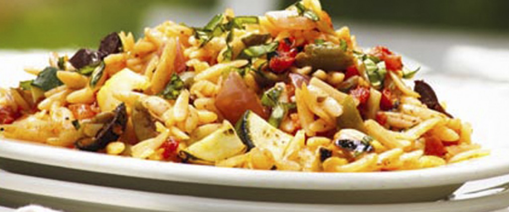 Grilled Vegetable and Orzo Salad