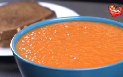 The BEST Homemade Canned Tomato Soup